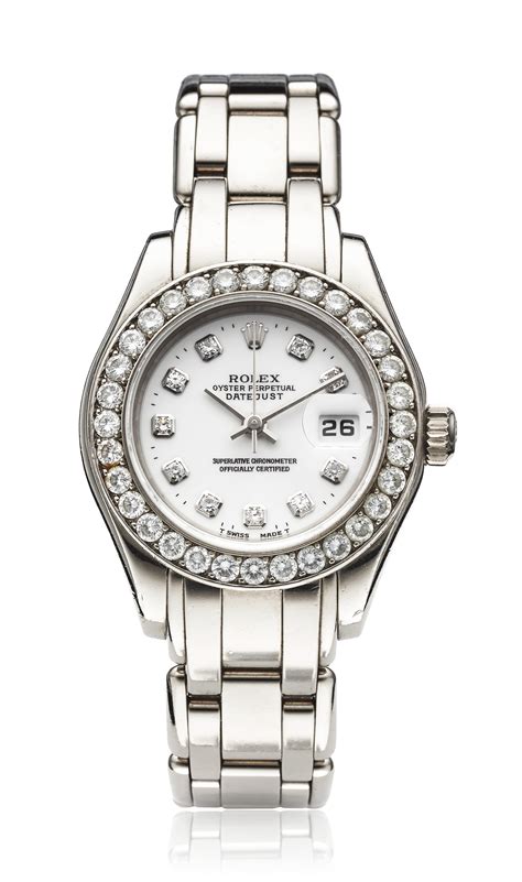 pave diamond rolex women's|Rolex Lady.